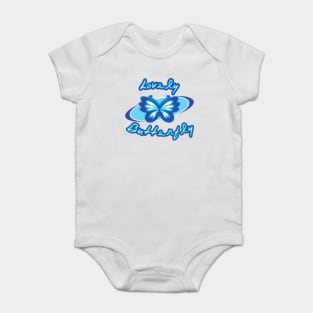 Lovely Butterfly Symbol of Love Baby Bodysuit
